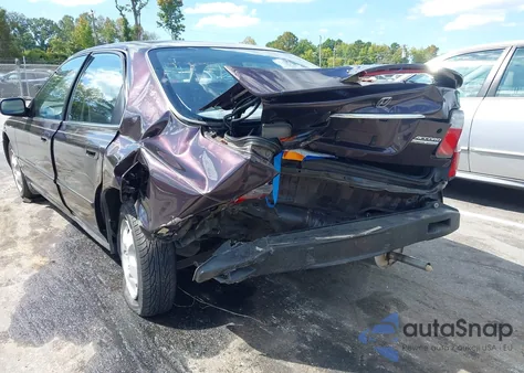 1997 Honda Accord Se from USA, damaged, VIN 1HGCD5605VA198390